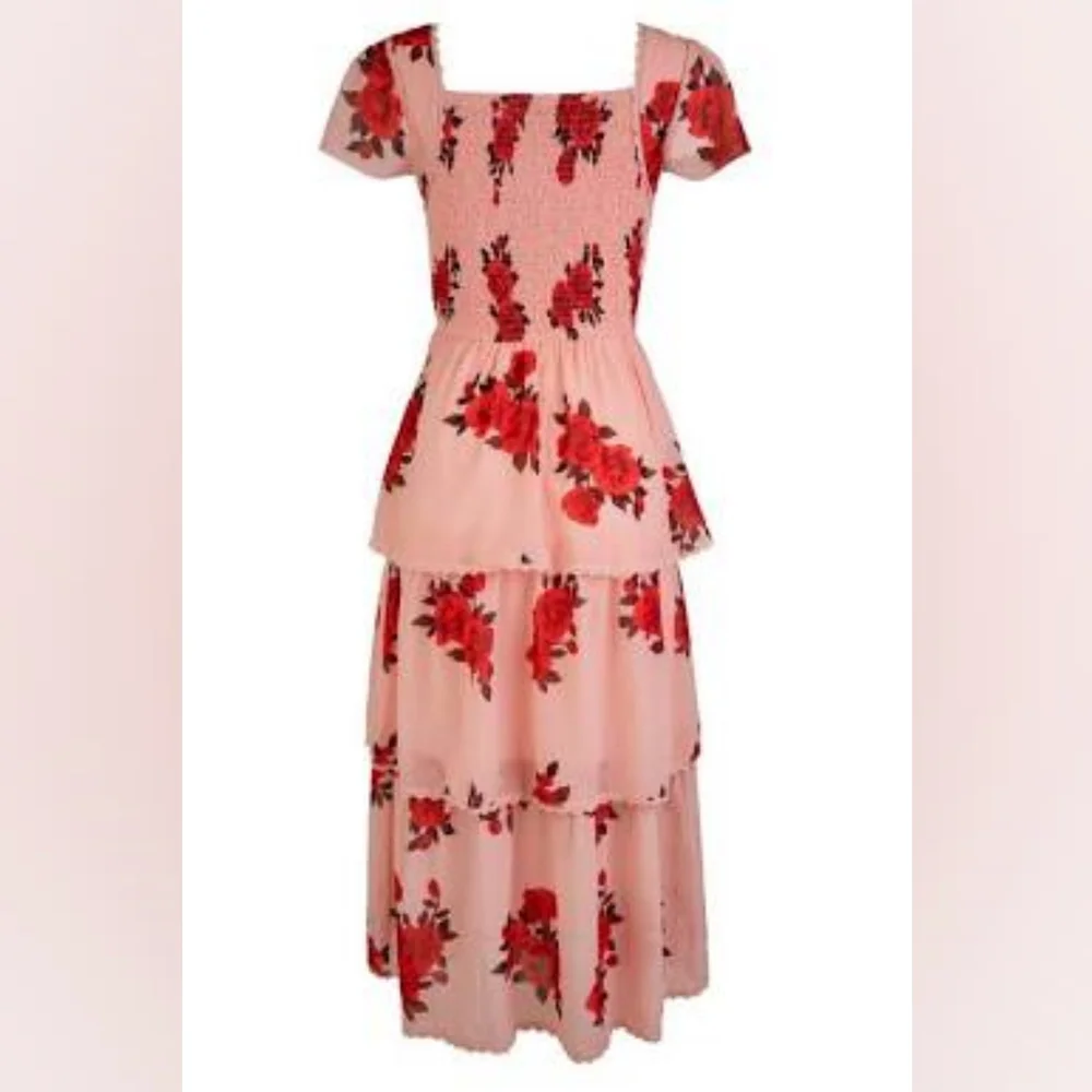 Ivy City Co Roses Are Red Dress - Picture 2 of 4